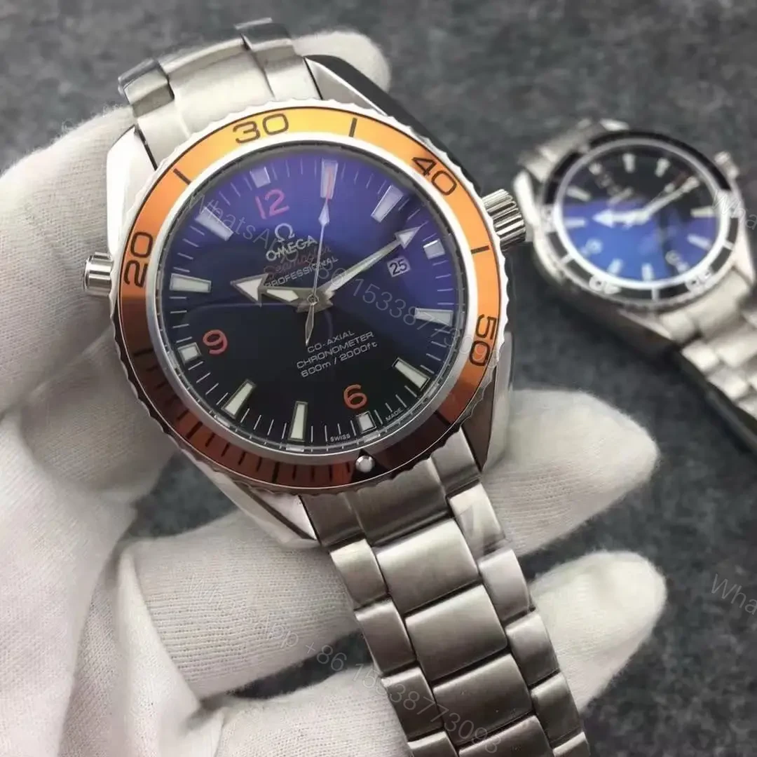 View 5 of Replica Omega Planet Ocean Orange Bezel