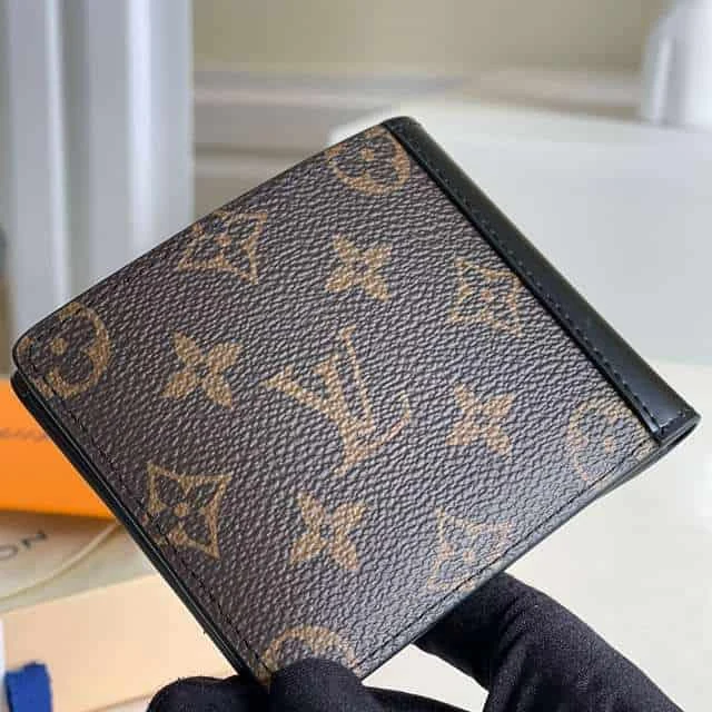 View 4 of Louis Vuitton Gaspar Wallet Monogram Macassar Canvas M93801 – RRG011