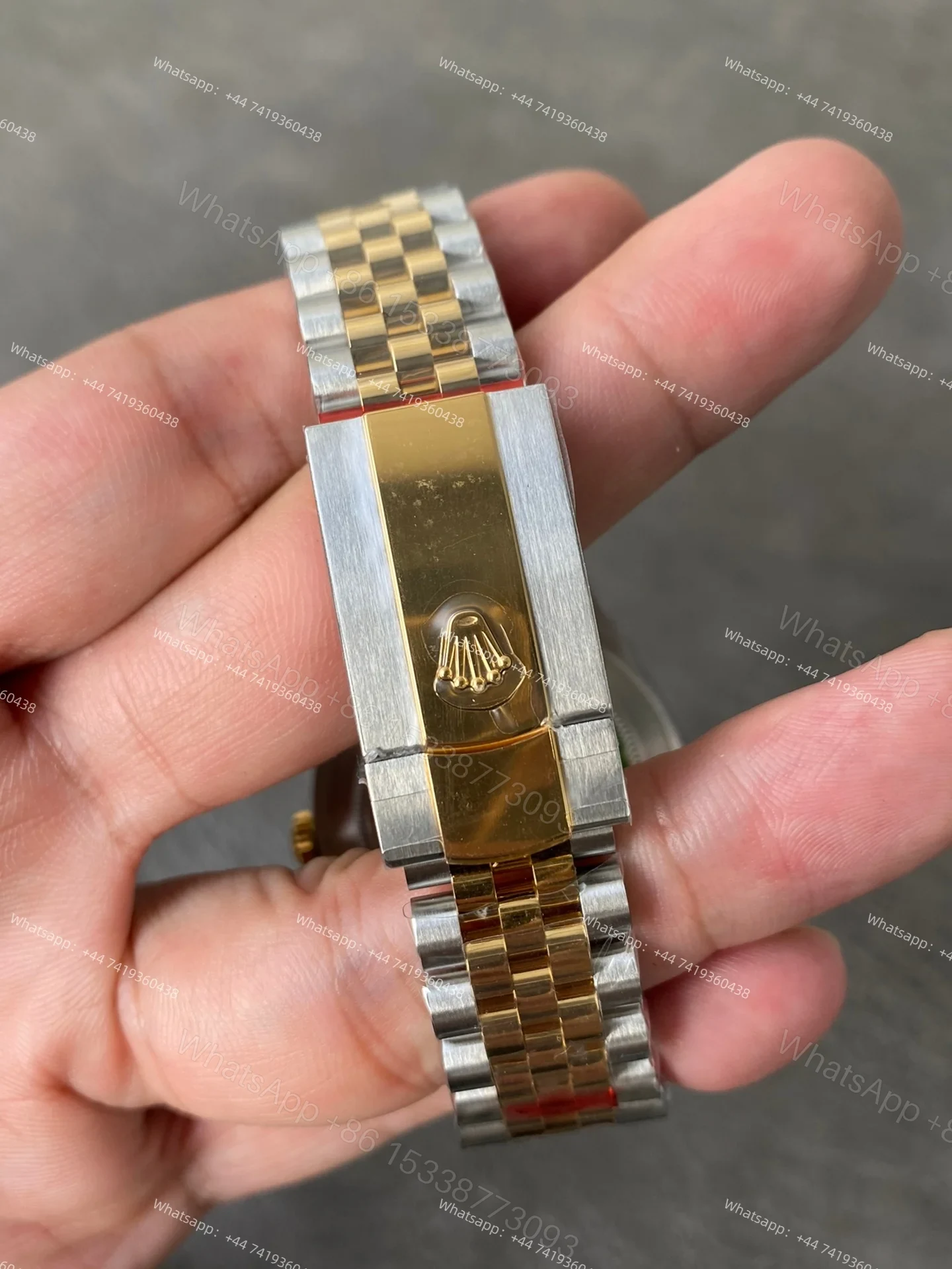 View 10 of Rolex Datejust M126333-0010 Gold Dial 1:1 Replica Jubilee 41MM 3235 Movement Super Clone Watch