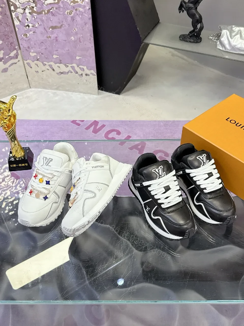 View 7 of White Leather Luxe Runner: Modern, Comfort-Driven Sneakers