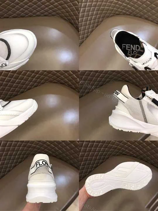 View 7 of FENDI CHUNKY LACE-UP TRAINERS – FD23