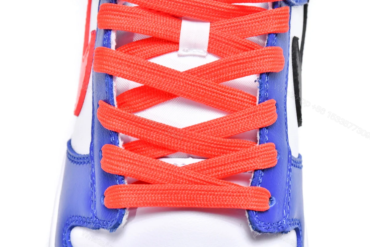 View 6 of Nike Dunk Low GS Game Royal Crimson CW1590-104