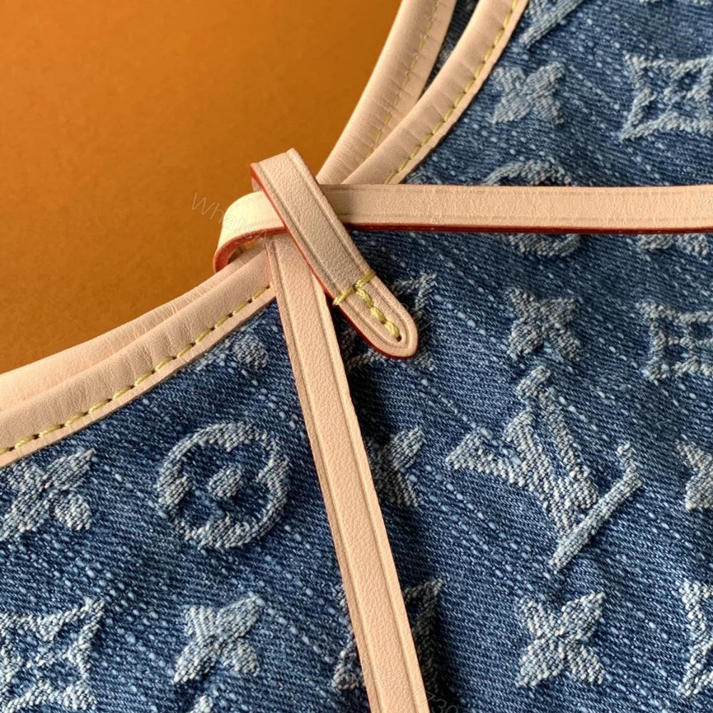 View 7 of Louis Vuitton Carryall Cargo PM Blue Denim 33Cm
