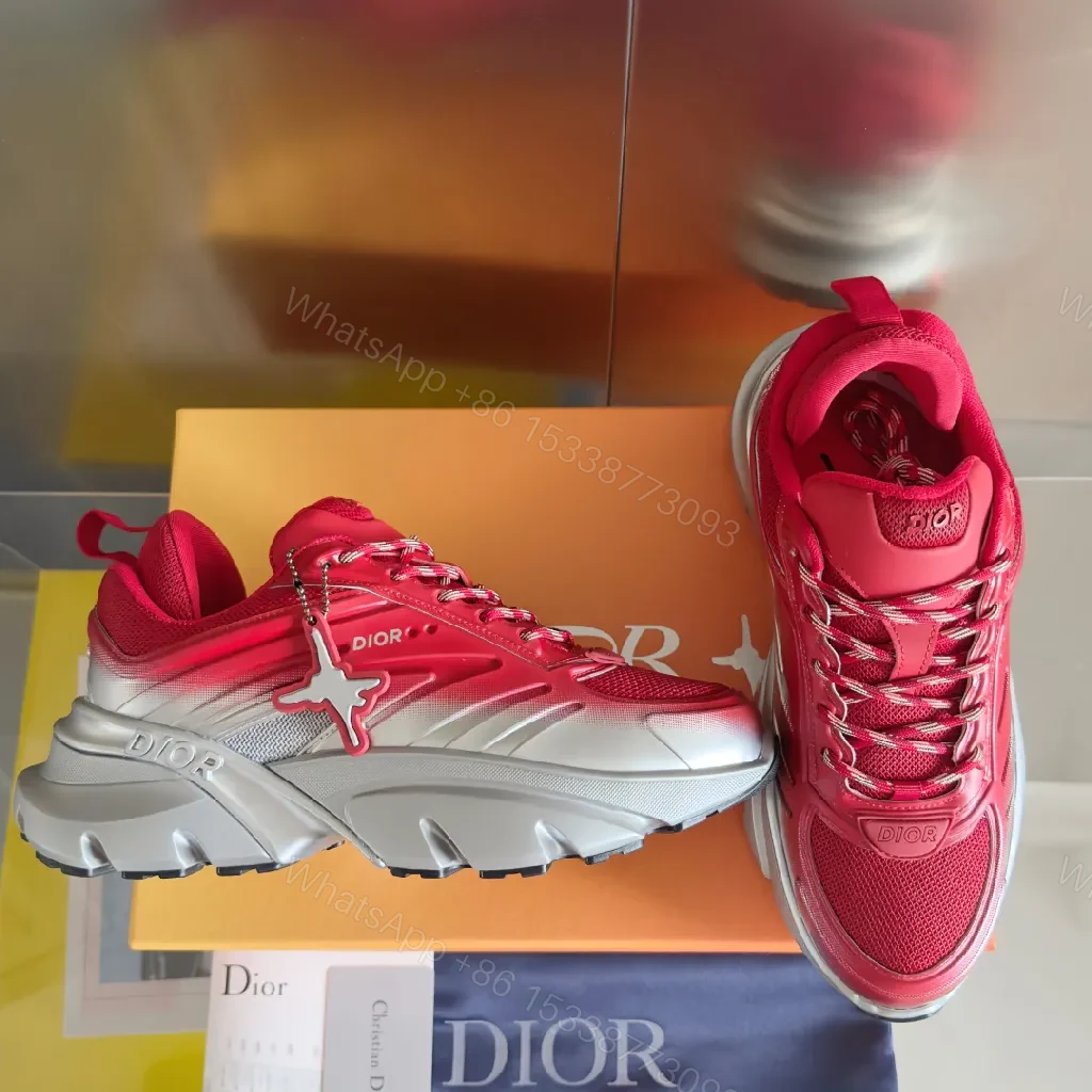 View 3 of Bold Patterned Hiking-Inspired Sneakers: Structured Comfort