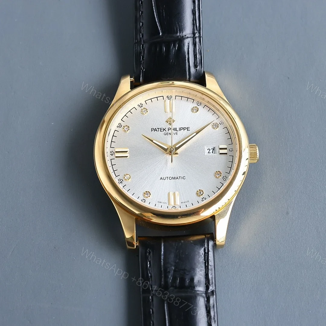 Patek Philippe Automatic Mechanical Watch – 40mm Luxury Edition PP-CLASSIC-AUTO-40-8215-2025 — view 1