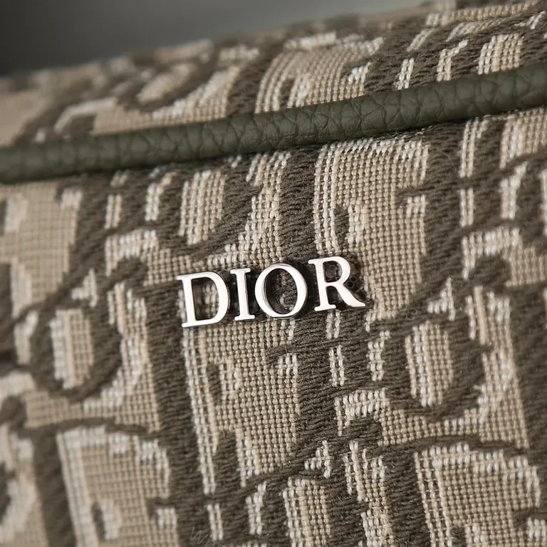 View 5 of Patterned Dior-Influenced Small Crossbody: Luxe Texture & Practicality