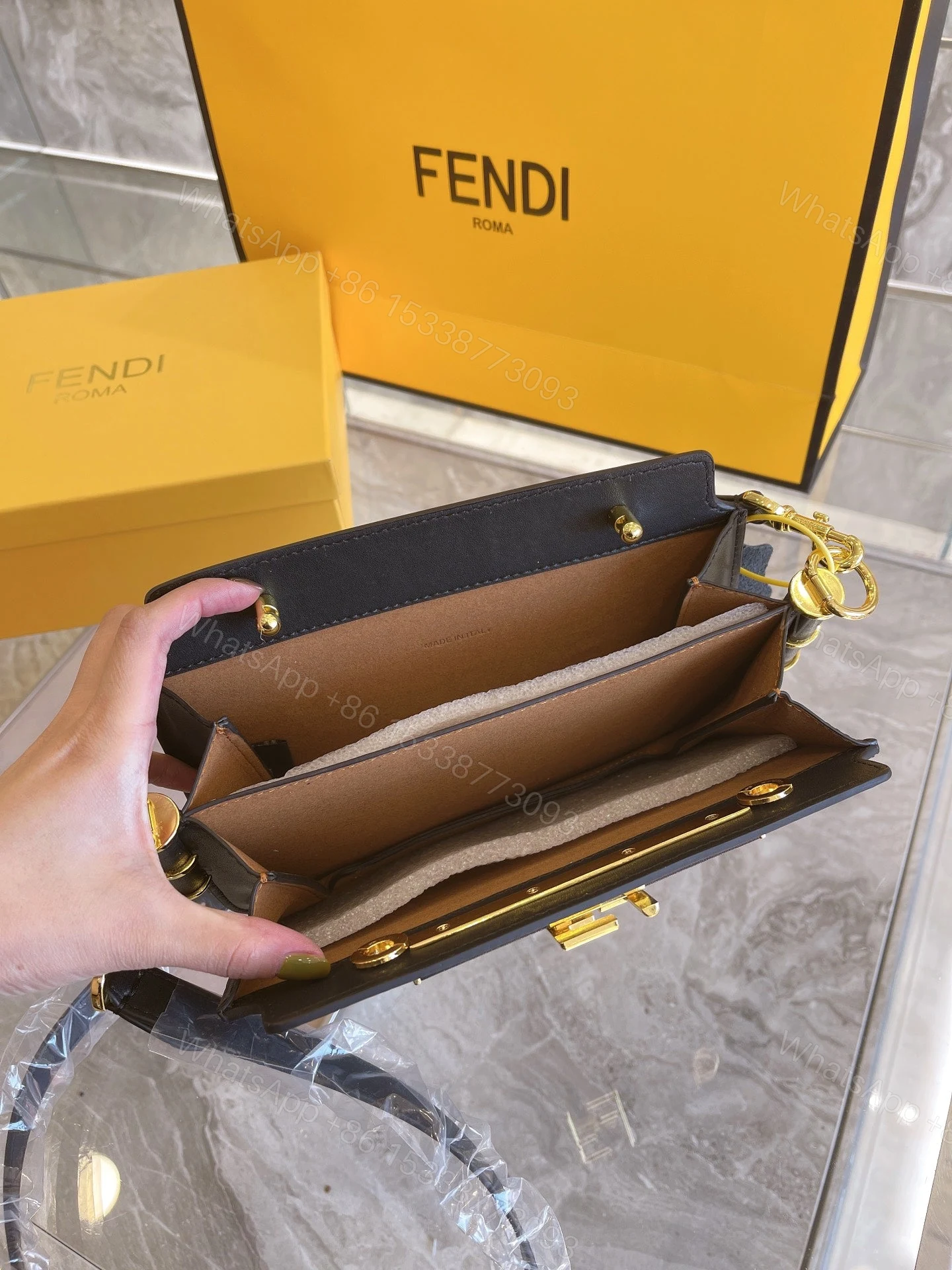 View 5 of Fendi Touch Shoulder Bag