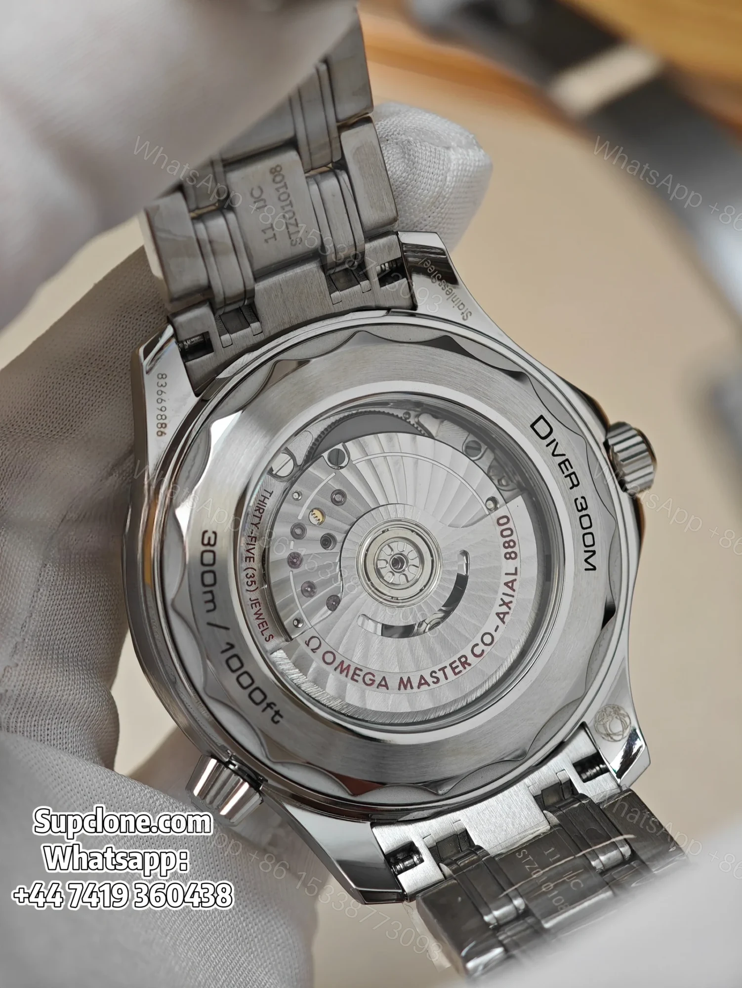 View 11 of OMEGA Super Clone Seamaster Diver 300M 210.30.42.20.04.001 42mm