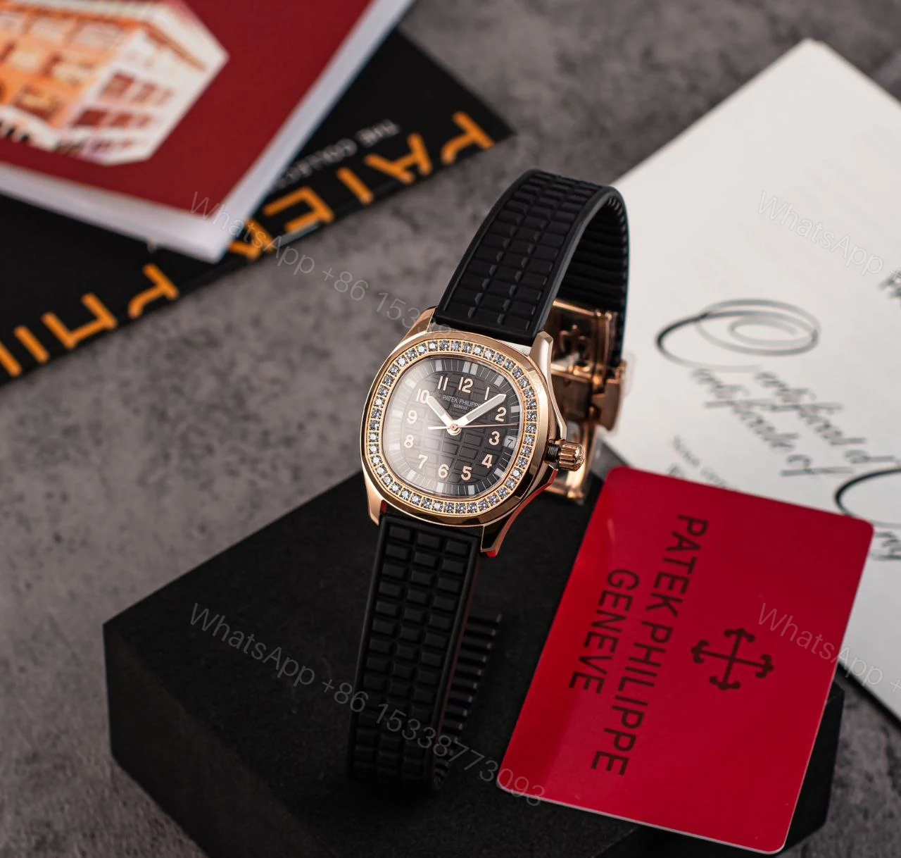 View 3 of Patek Philippe Rose Gold – Ladies – Aquanaut