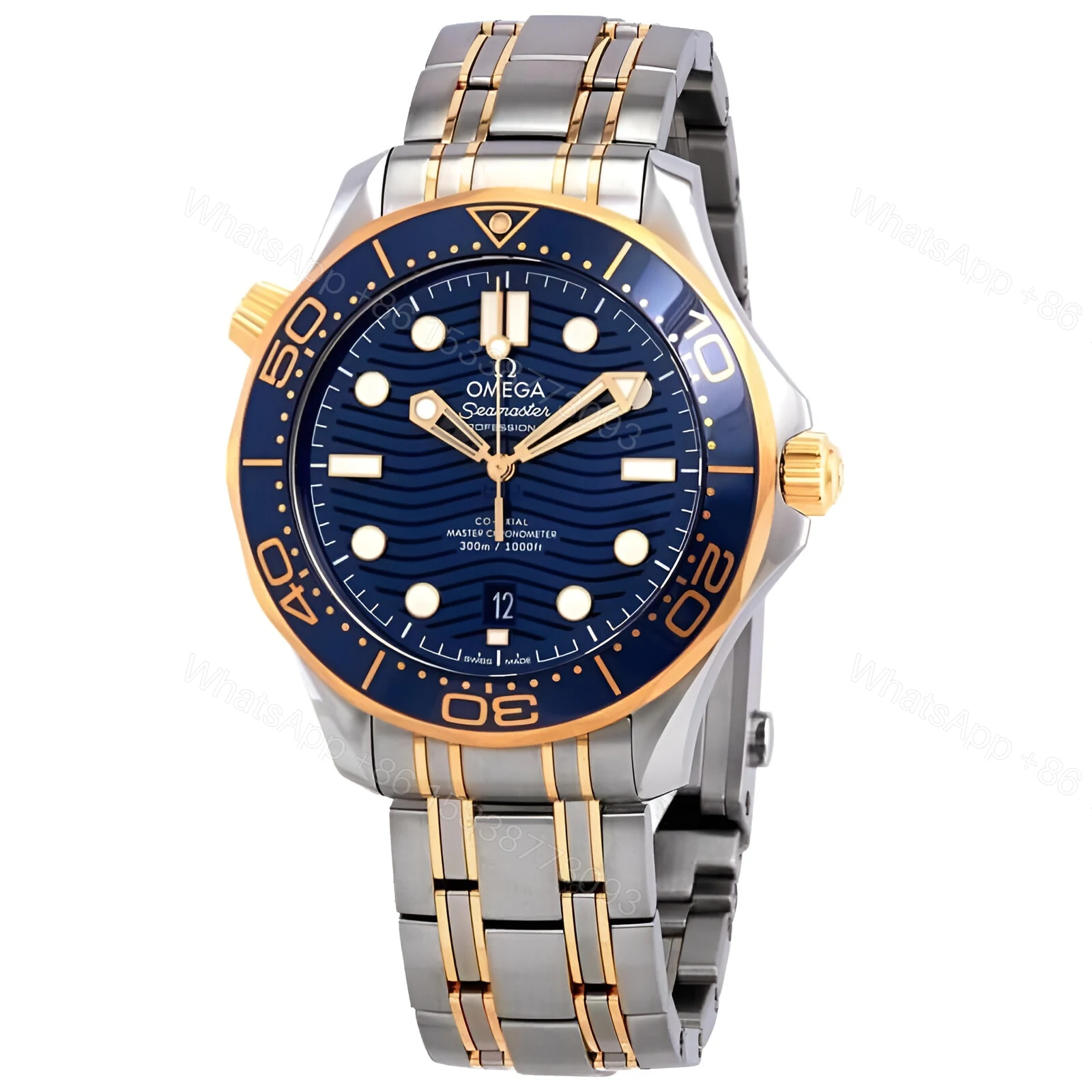 View 2 of Omega Master Gold Replica