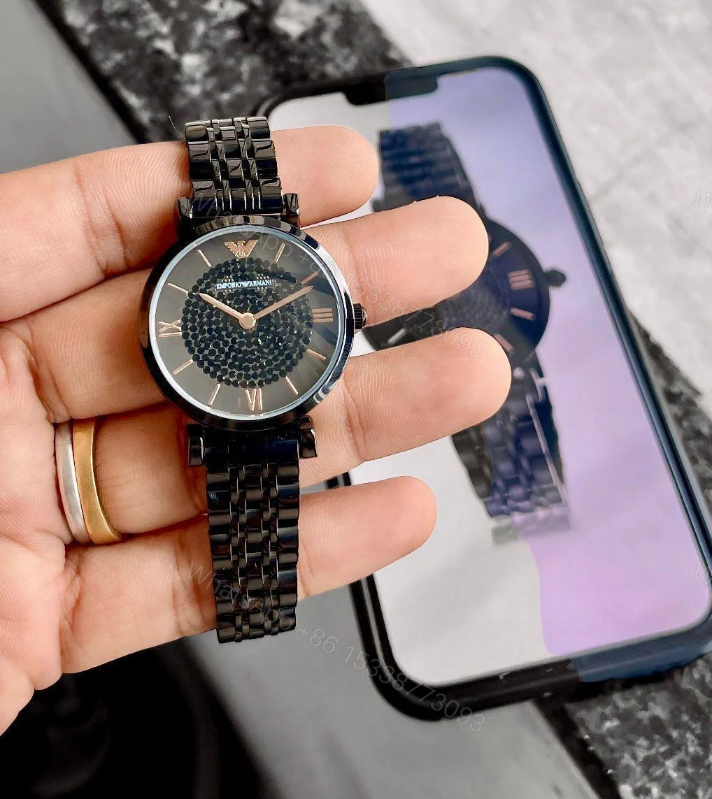 Emporio Armani Women Collection Black 32mm Quartz — view 1