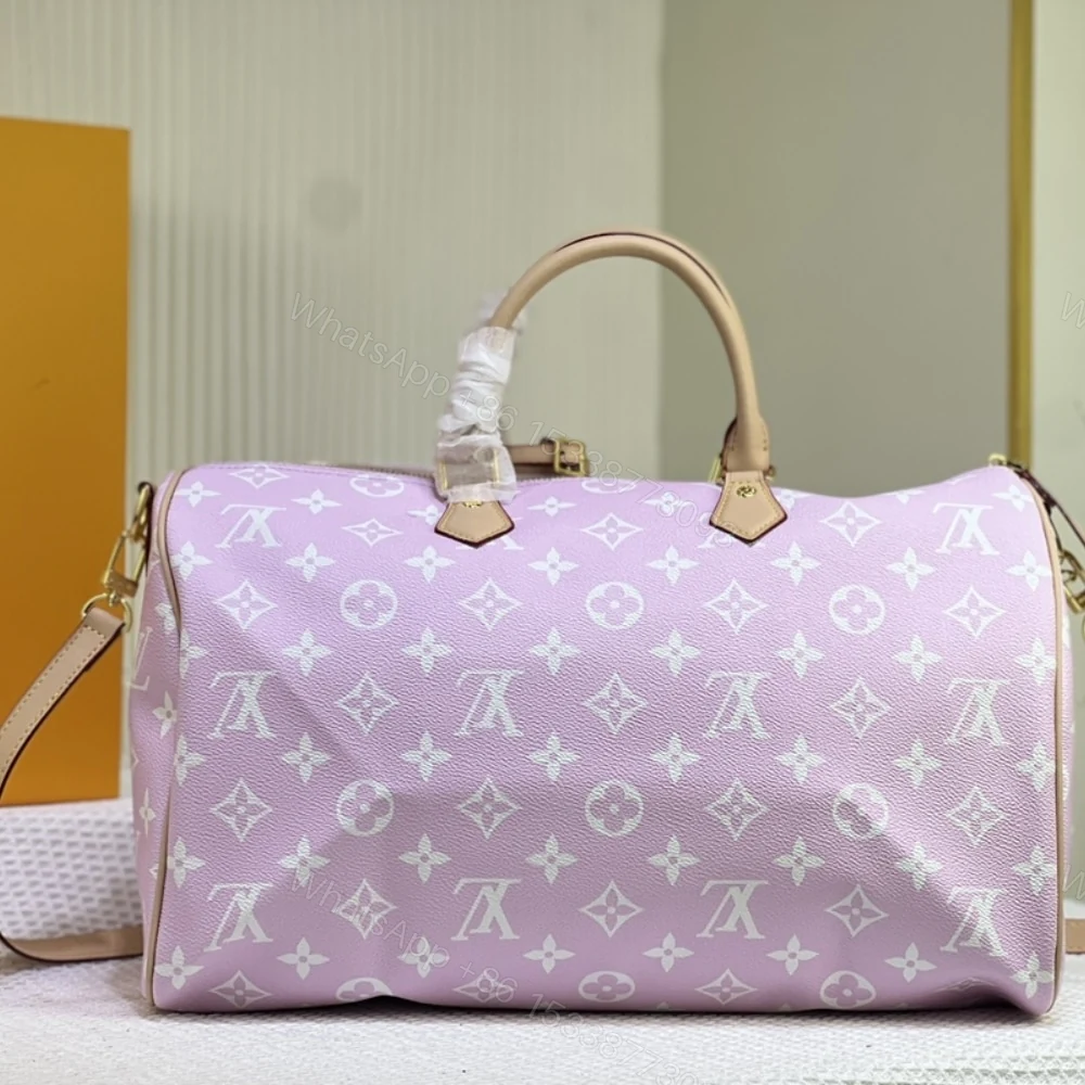 View 5 of Louis Vuitton Speedy P9 Bandoulière 25 Pink 40Cm