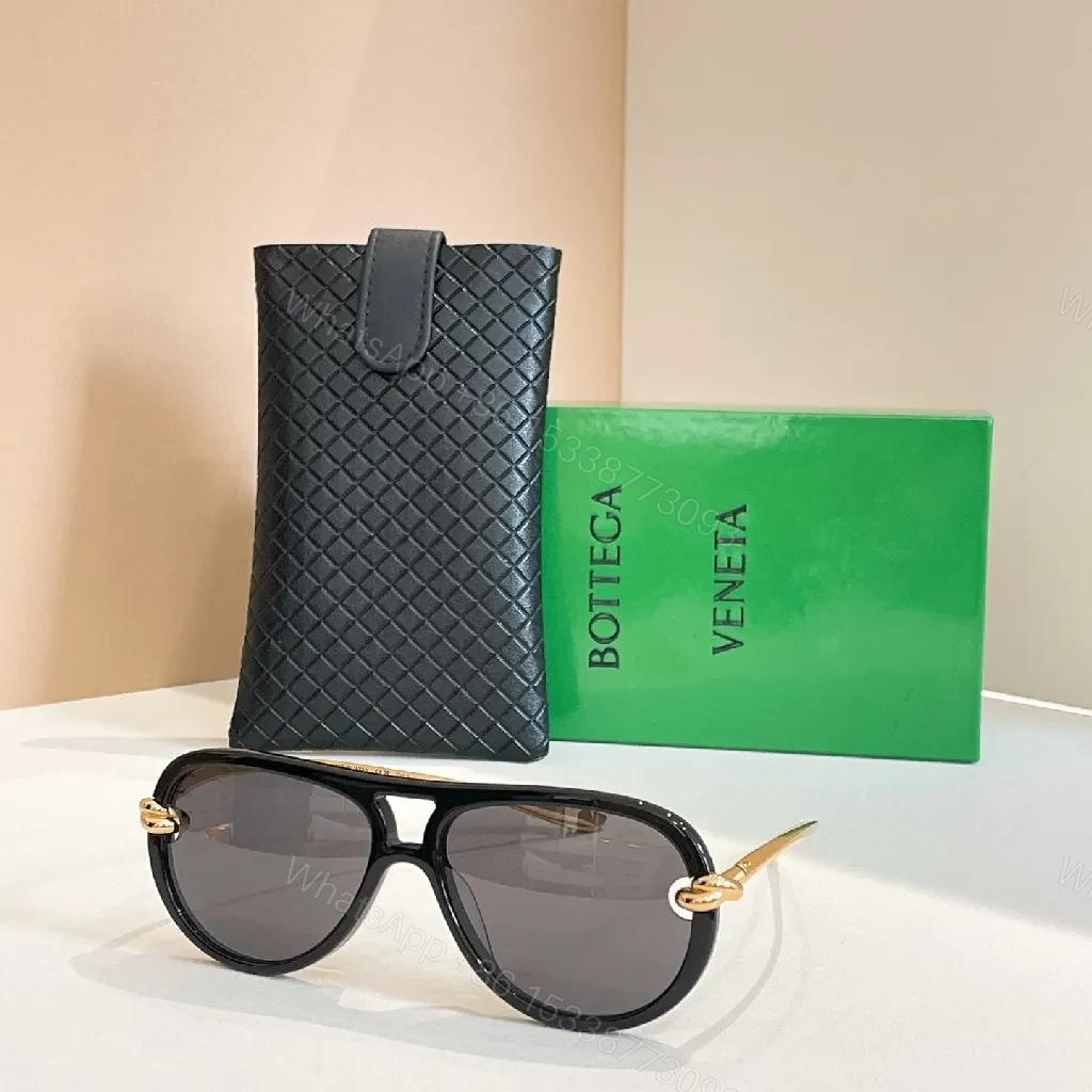 View 8 of Sleek Leather Card Case & Sunglasses Duo: Quiet Luxe Set