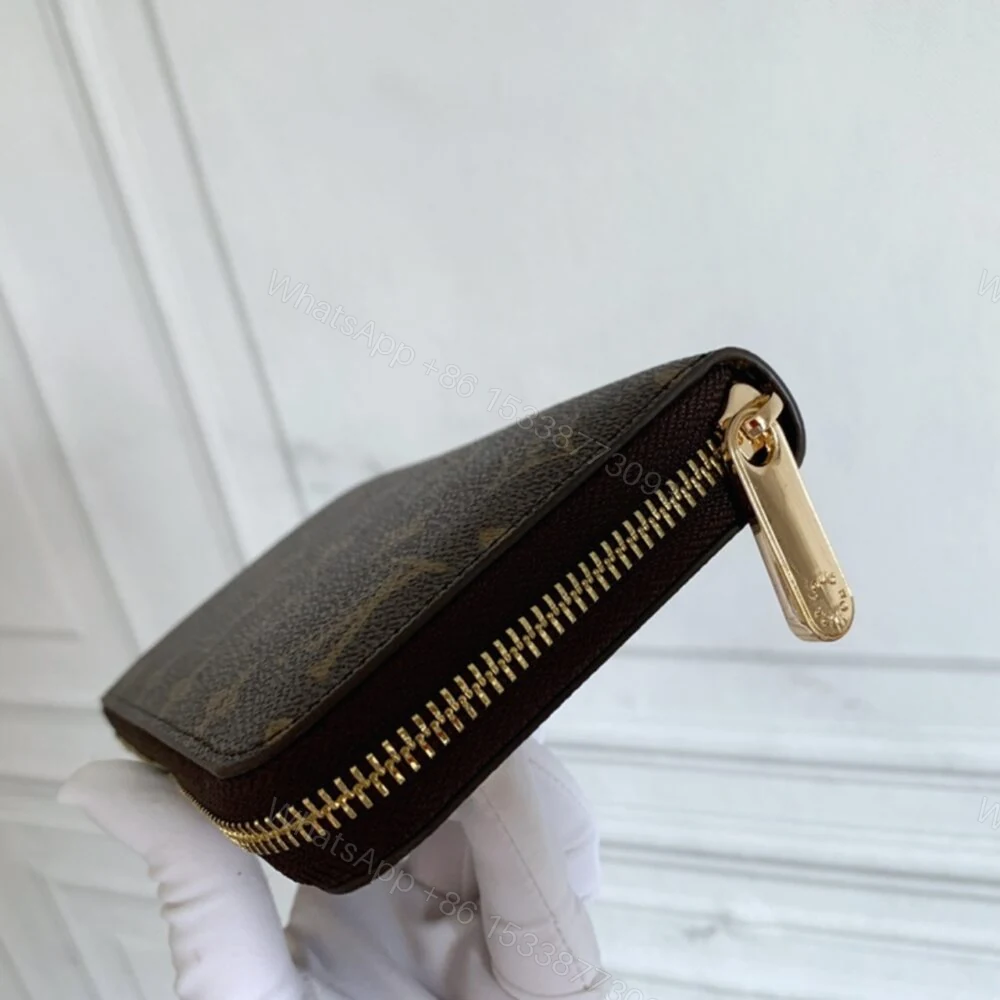 View 5 of Louis Vuitton Monogram Long Zippy Wallet Brown 19Cm M42616