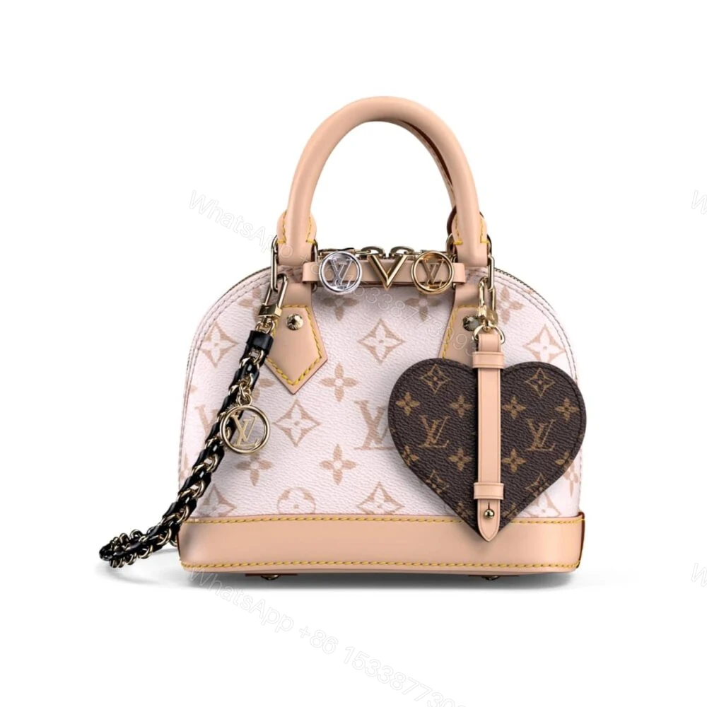 Louis Vuitton Alma Mini LV And I Monogram Dune 25Cm K00015 — view 1