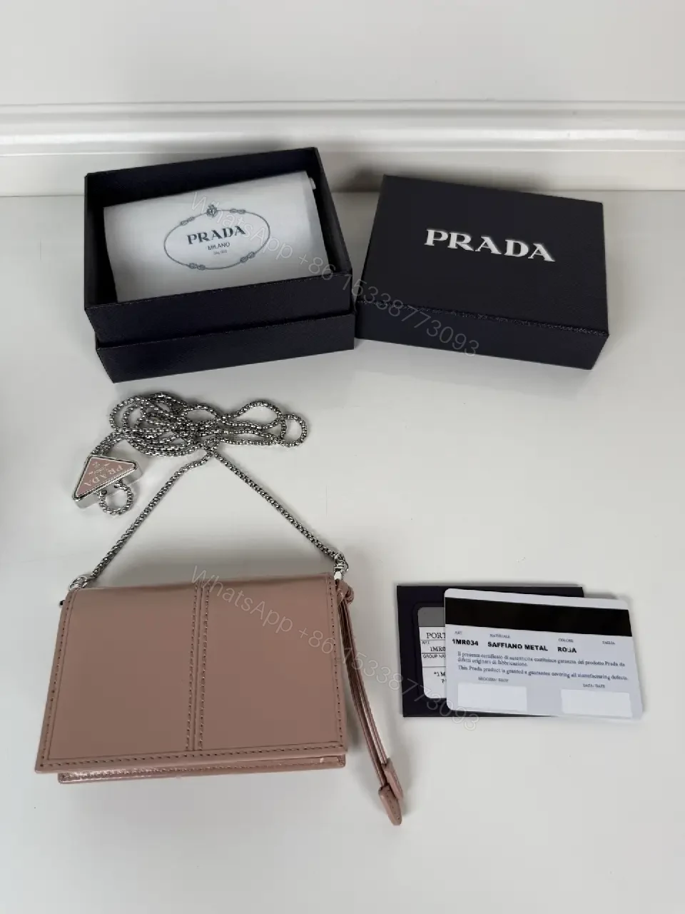 View 2 of Blush Leather Mini Bag: Chic, Logo-Free, Crossbody Ready