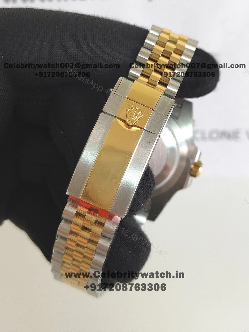 View 5 of Buy Rolex GMT Master II Guinness Two Tone Bracelet Watch