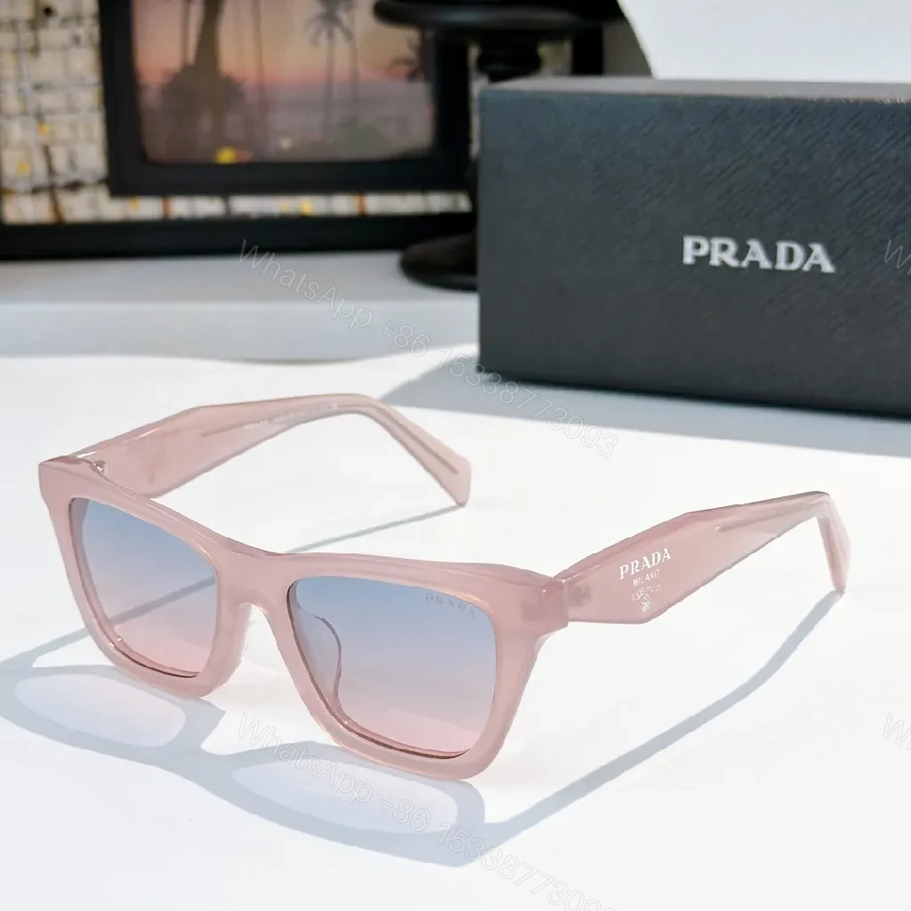 View 3 of White Acetate Gradient Sunglasses - Oversized Luxe Frame Styling