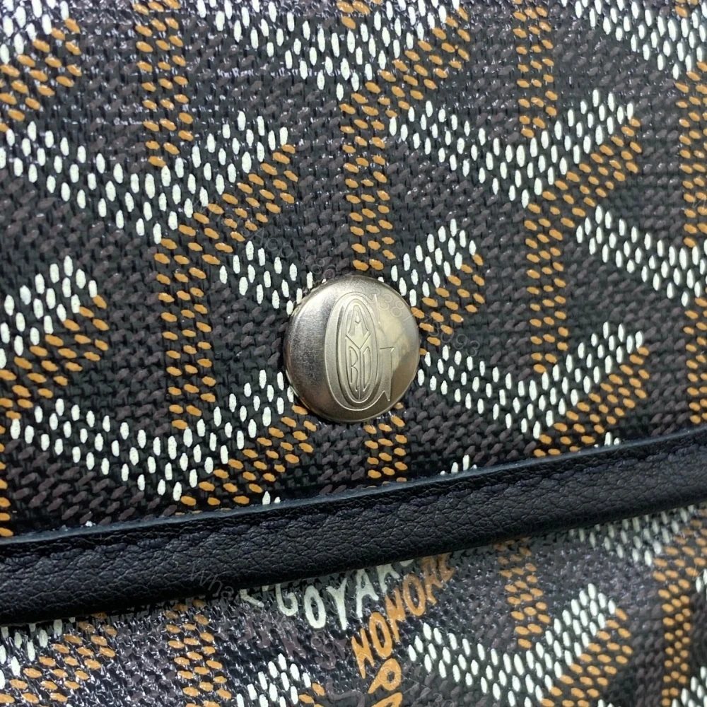 View 6 of 高仿Goyard*GY10185雙面兩用MiniTote手袋黑色免檢版