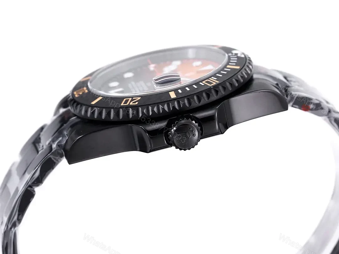 View 7 of 3A Factory Clean Factory ROLEX DIW Submariner PARAKEET Black Gradient