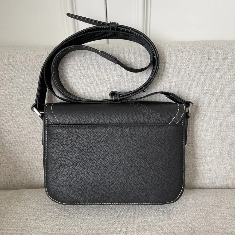View 2 of 高仿Dior*Saddle系列1ADH00N粒面牛皮翻蓋包黑色免檢版