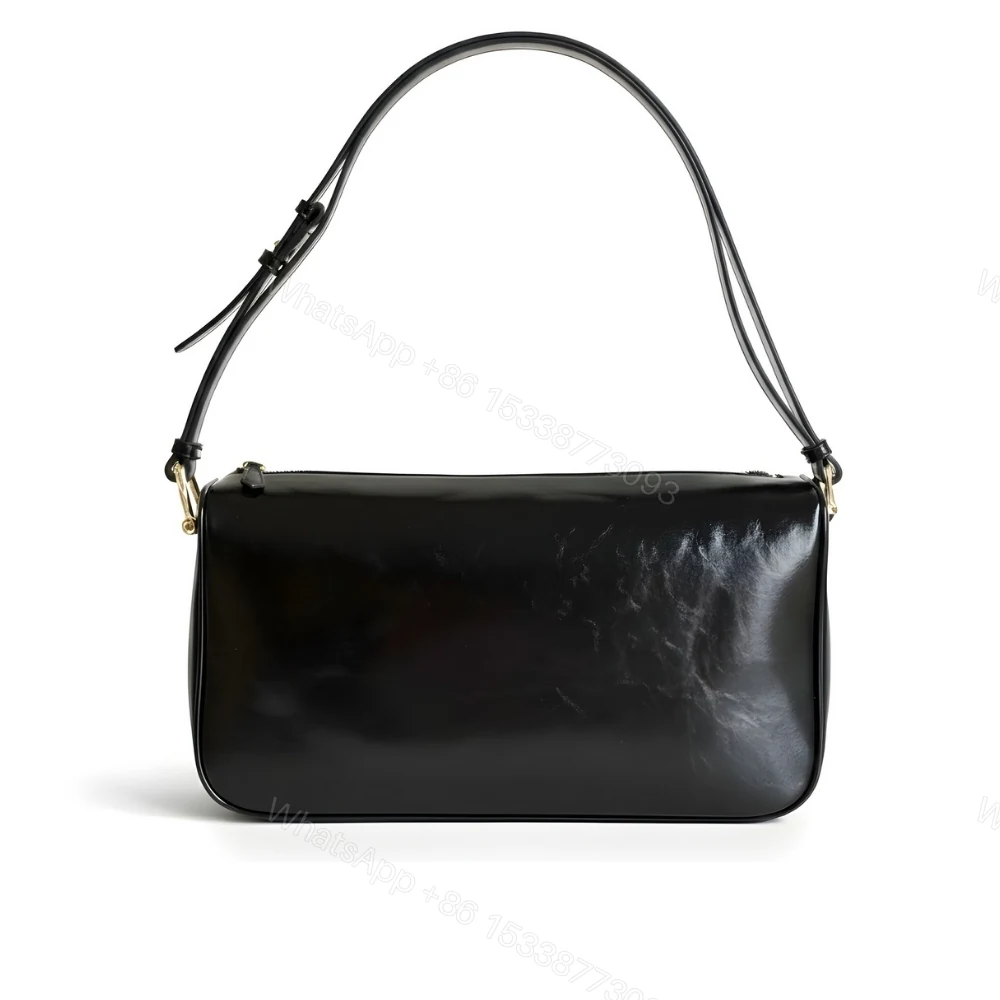 Gucci Half Horsebit Large Shoulder Bag Black 38Cm — view 1