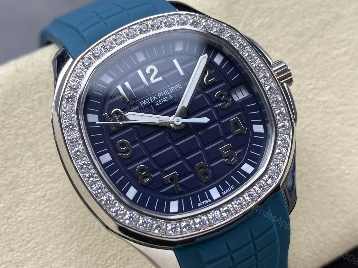 View 2 of Patek Philippe Aquanaut 5067 Stainless Steel Blue 5067A-025