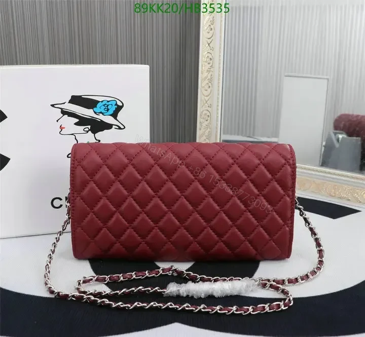 View 2 of Chanel Classic Flap Quilted Leather Shoulder Bag AAAA+ RC98234
