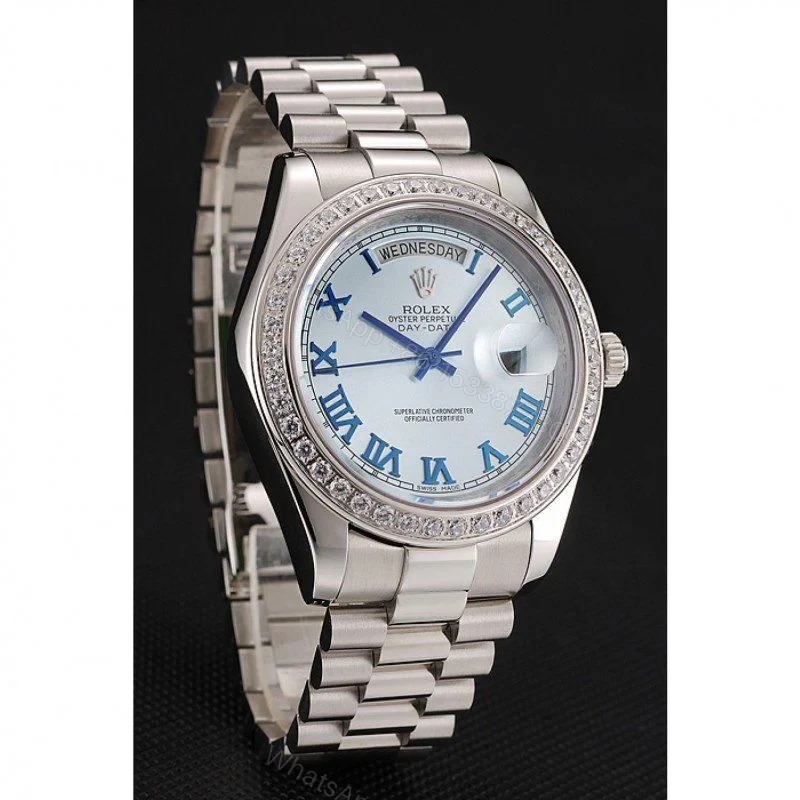 View 2 of Superclone Rolex Day-Date Blue Dial 1453962 40 mm