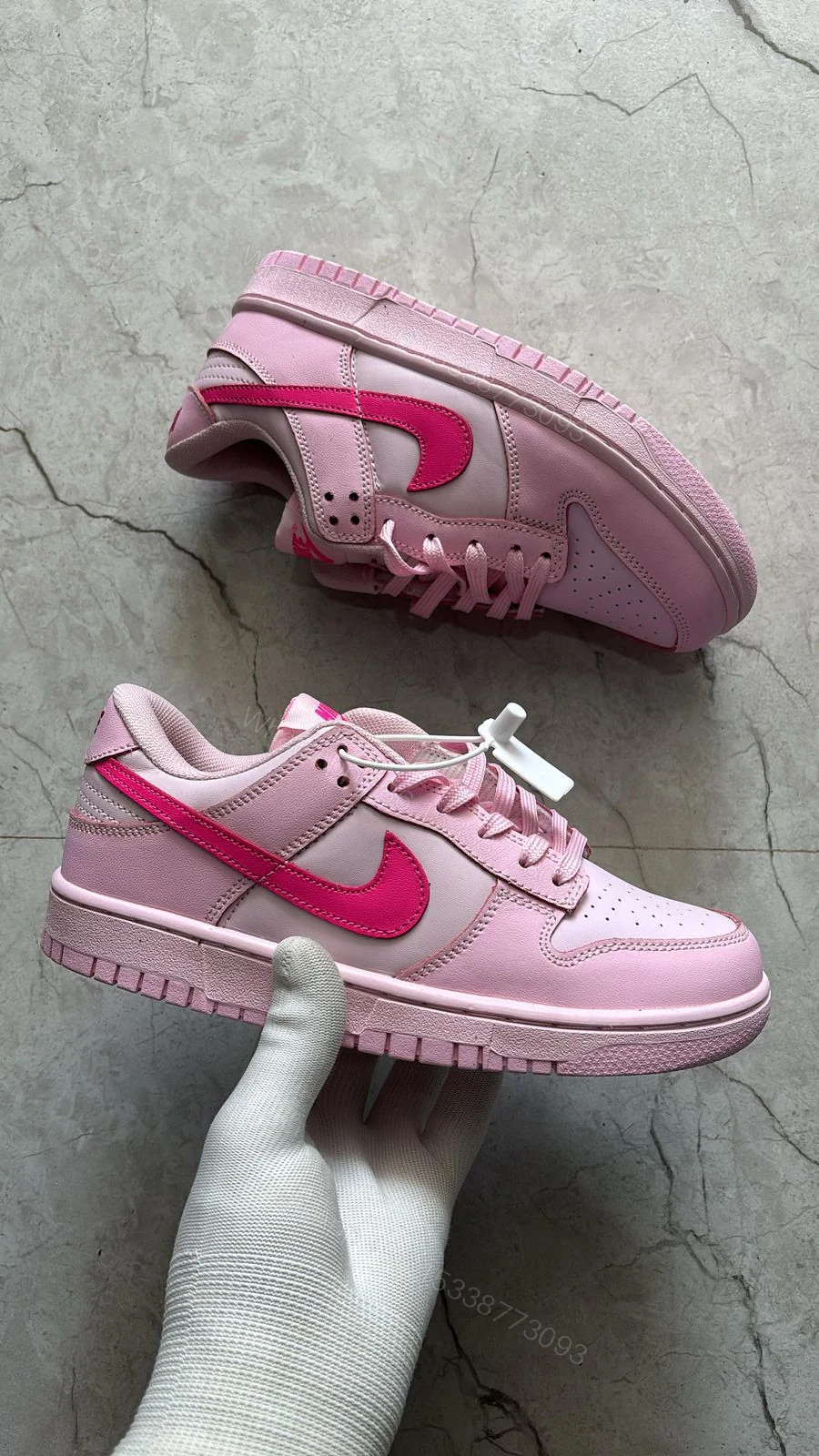 FIRST COPY Nike sb dunk triple pink girls — view 1