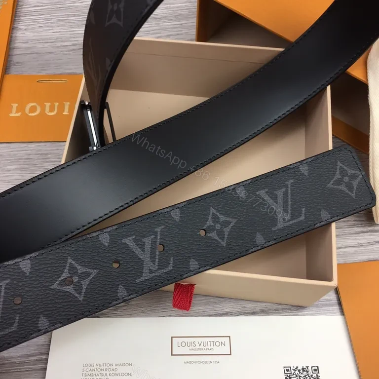 View 7 of Iconic Monogram Belt: Everyday Sophistication in Black