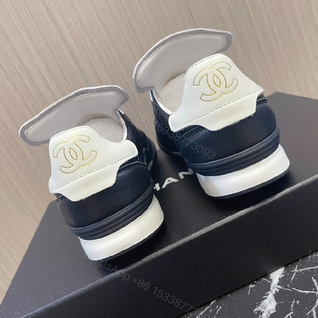 View 8 of Quilted Leather Sneaker – Luxe Couture-Inspired, All-Day Comfort