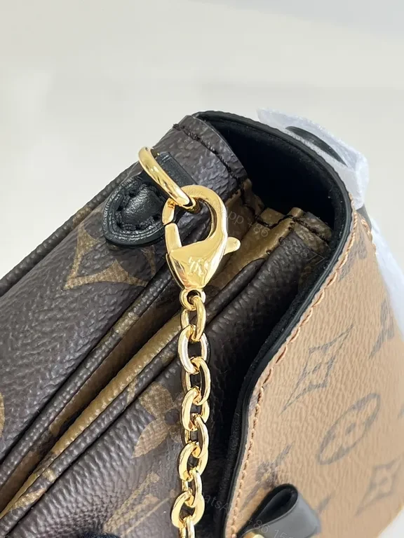 View 2 of Iconic Monogram Crossbody: Compact Luxury, Everyday Chic