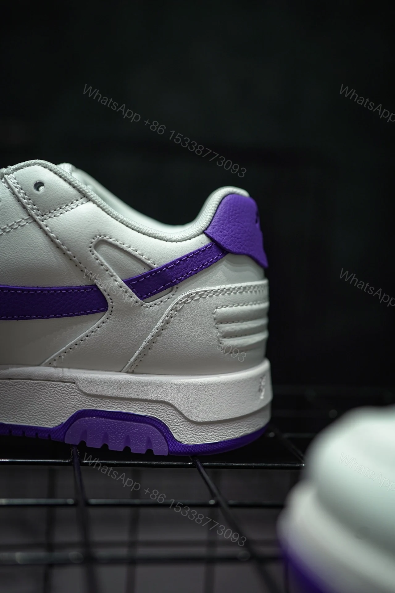 View 8 of OFF-WHITE Out Of Office White Purple