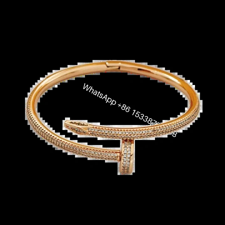 Cartier Juste un Clou Replica Full Pavé Bracelet — view 1