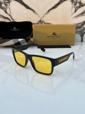 First Copy Burberry 4358 Yellow Sunglasses — view 1