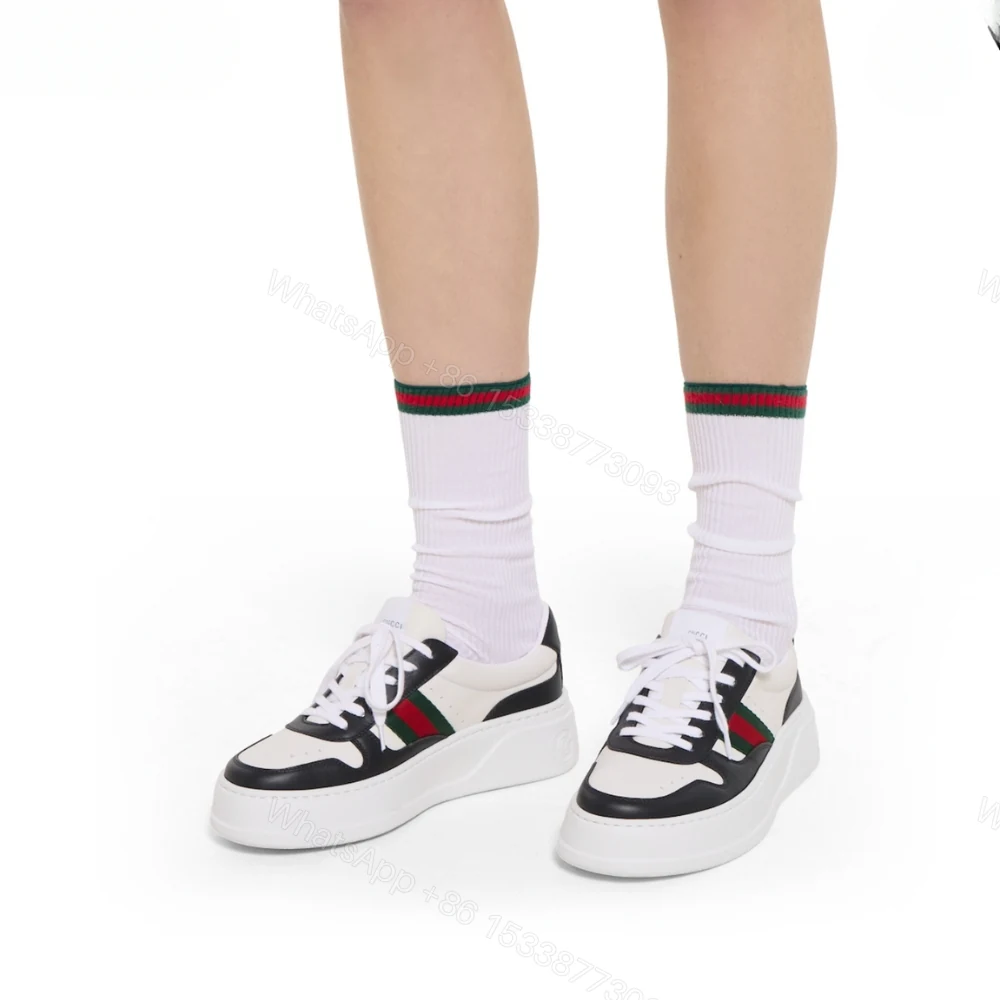View 7 of Gucci Women Chunky Trainers Black And White