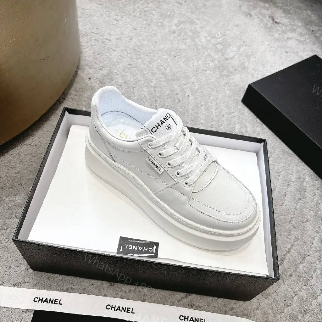 View 3 of Minimalist-Chic White Trainers: Structured, Comfort, Luxe-Ready Sneakers