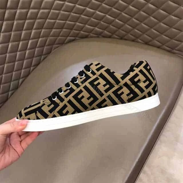 View 8 of FENDI FF MOTIF MESH SNEAKERS – FD15