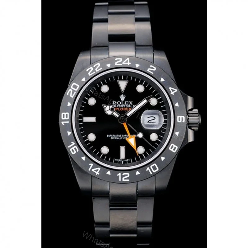 View 2 of Superclone Rolex Explorer Black Dial 98239