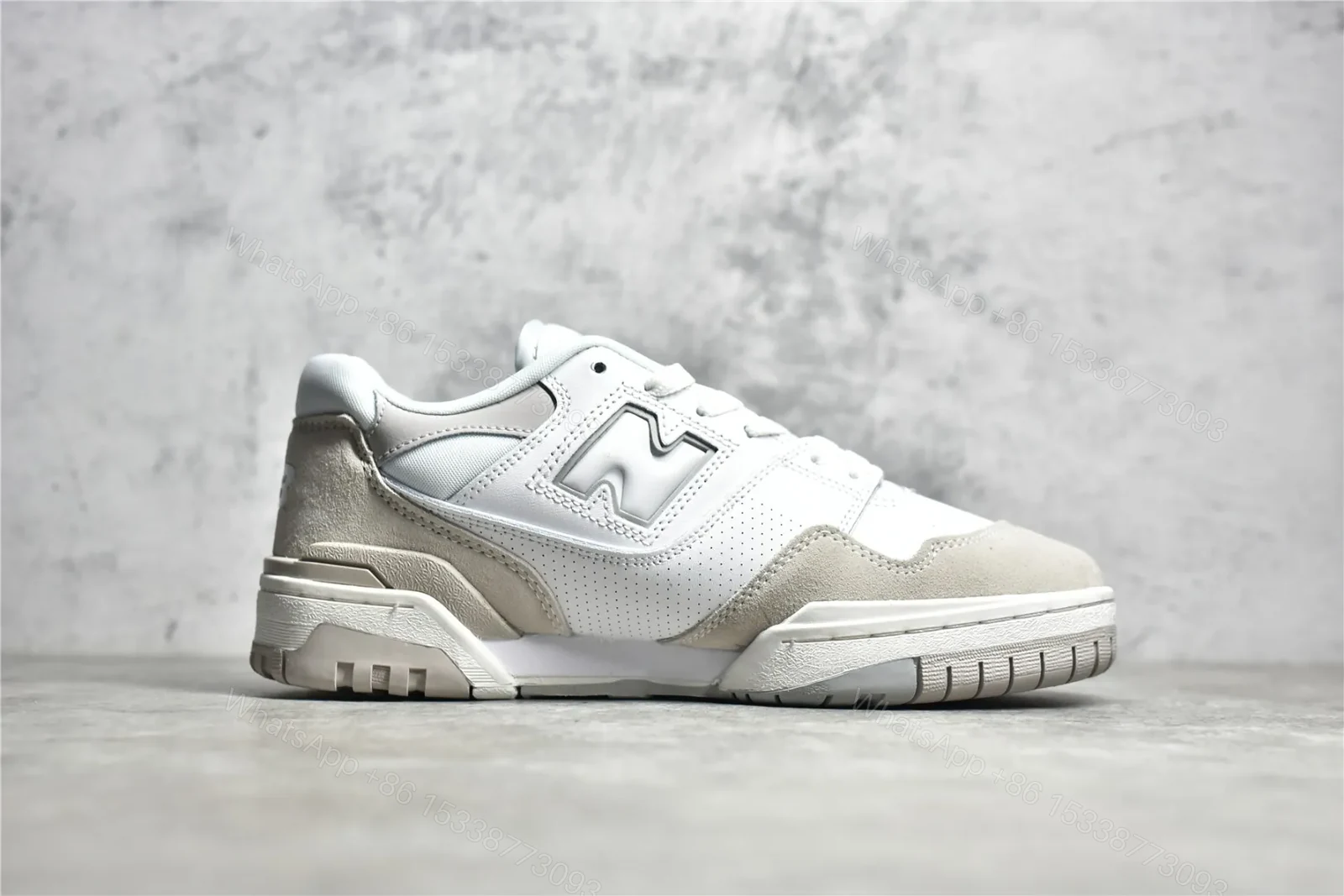 View 3 of New balance 550 White and Grey