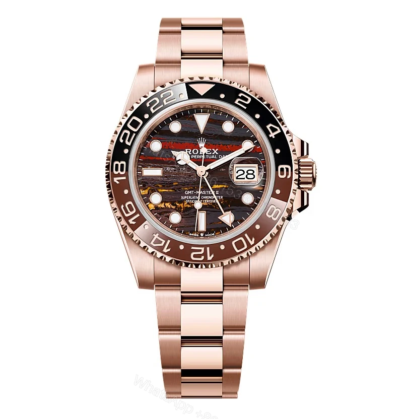 Rolex GMT-Master II 126715CHNR Tiger Iron Dial — view 1