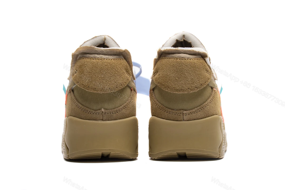 View 4 of Off-White x Nike Air Max 90 “Desert Ore" AA7293-200