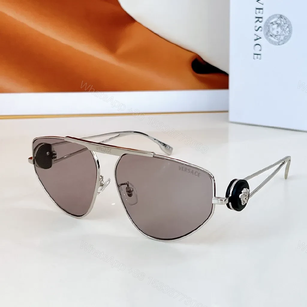 View 8 of Aviator Sunglasses: Premium Metal Frame, Gradient Lenses, All-Day Comfort