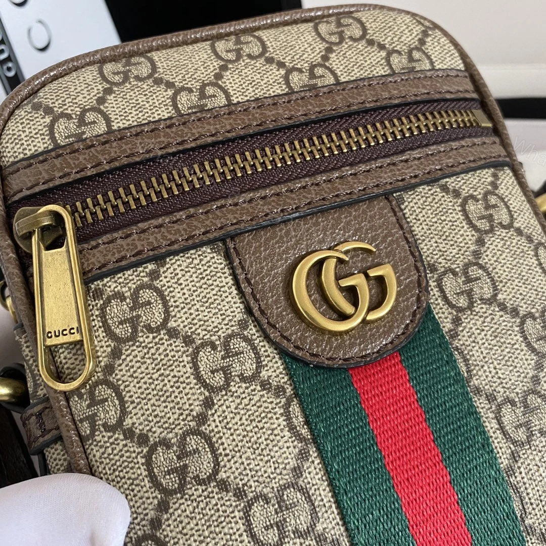 View 8 of Gucci Ophidia GG Shoulder Bag