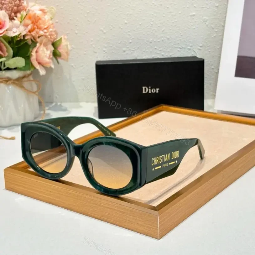 Christian Dior Green Sunglasses – UV Protected – One Size — view 1
