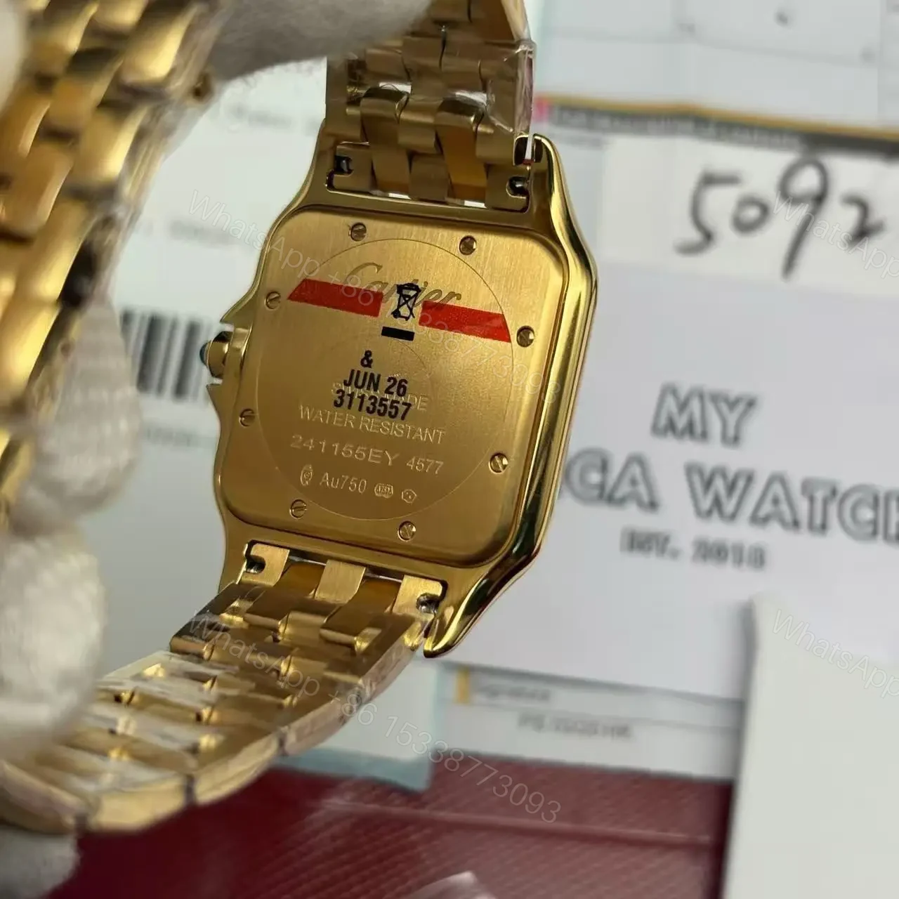 View 9 of Cartier Panthere Gold Replica WJPN0015