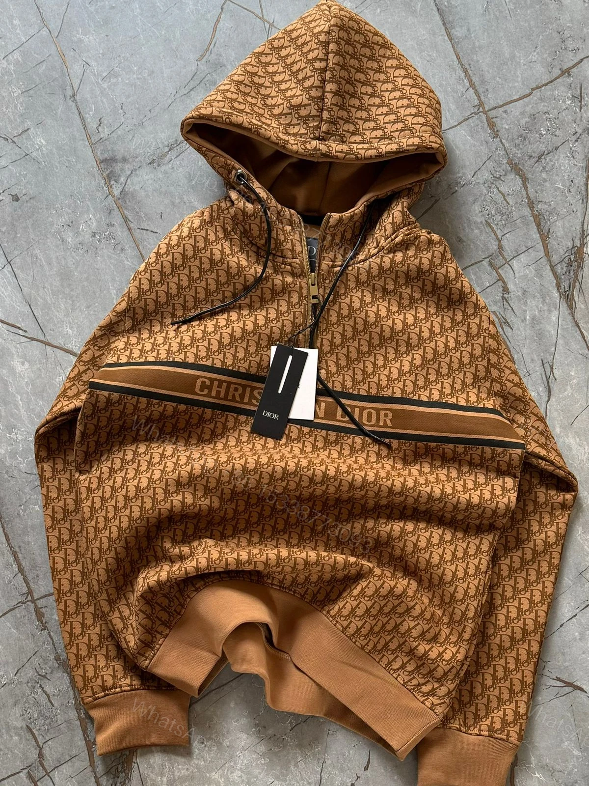 View 9 of FIRST COPY DIOR PREMIUM HOODIE SWEATSHIRT FOR WOMAN