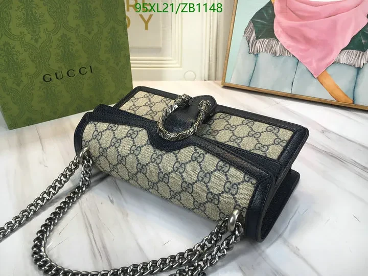 View 5 of Designer Gucci Dionysus Blue Mini Shoulder Bag DMS6287
