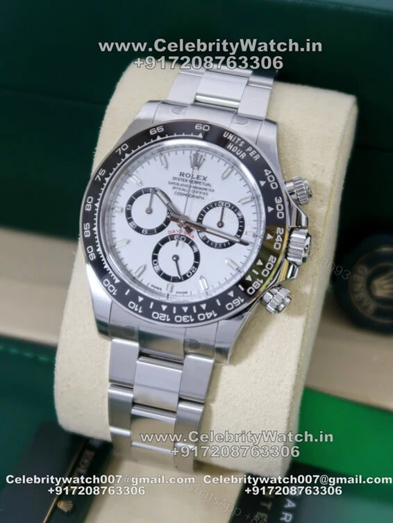 View 4 of Super Clone Rolex Daytona Panda 126500LN Replica Watch